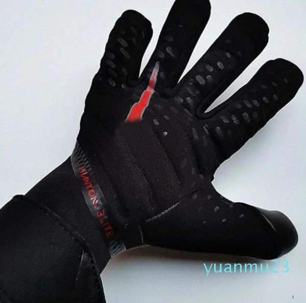 Phantom Elite Herren Professionelle Fußball-Torwarthandschuhe ohne Fingerschutz. Verdickte Latex-Fußballhandschuhe für das Tor