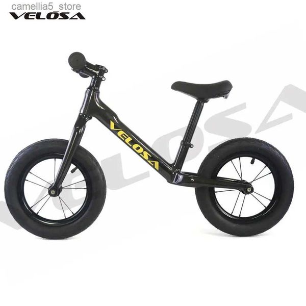 Biciclette Ride-Ons Telaio in carbonio da 12 pollici Bicicletta in carbonio per bambini Bicicletta per bambini Balance Bike per 2 ~ 4 anni Bicicletta full carbon super leggera da 12 pollici Q231018