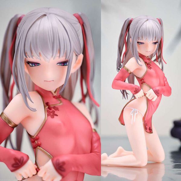 Giocattoli da dito Cheongsam cinese petto piatto Ragazza Anime Figure Città No. 109 Alice 1/6 Figurina completa Collezione per adulti Giocattoli di modello