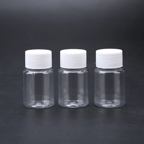 vendita all'ingrosso 30ml disinfettante per le mani vuoto bottiglia di plastica struccante disinfettante flaconi per campioni liquidi flaconi cosmetici portatili trasparenti TH1197