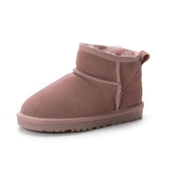 Boots Kids Boots Australien Snow Boot Designer Kinder Schuhe Winter Klassiker Ultra Mini Boot Botton Baby Boys Mädchen Knöchelstiefel Kinder Fell Suede45