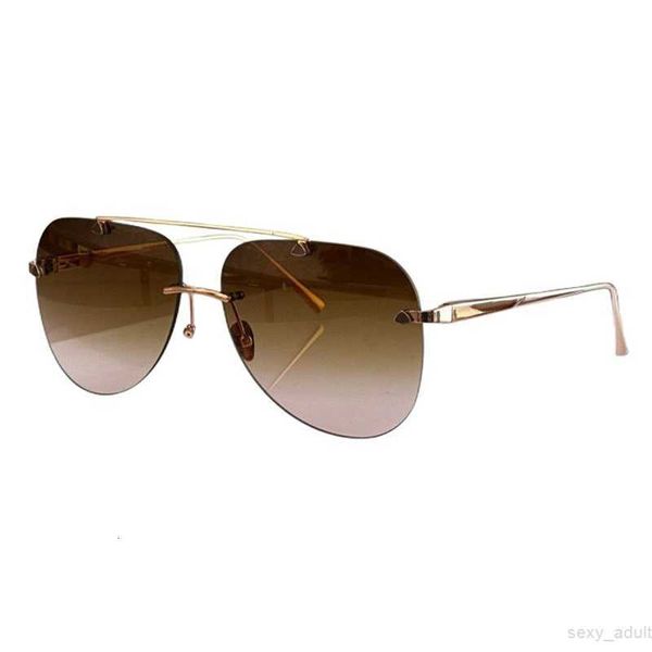 Damen-Designer-Sonnenbrille Top K Gold Mode verschreibungspflichtige Brillen THE GEN l I HORIZON I Gerahmte optische Brille mit quadratischem Rahmen, klare Gläser, einfacher Business-Stil für