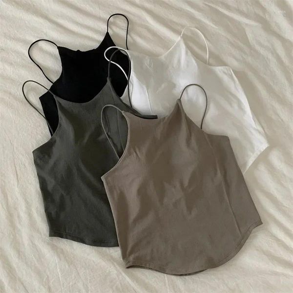 Camisoles Tanks Frauengurt Bralette Sport nahtloser Sommertank Unterwäsche Tube Ice Top Camisole Dessous Seidenernte Sexy sexy