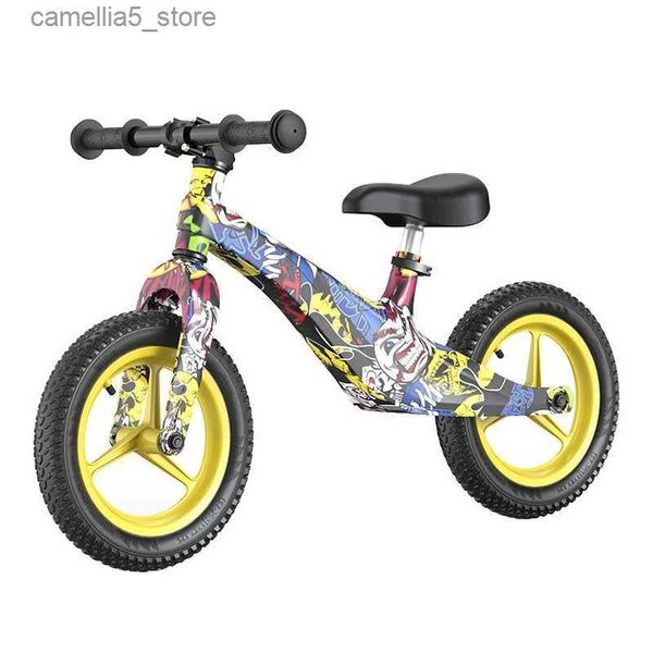 Biciclette cavalcabili Ragazzi Bici per bambini senza pedali Passeggino a 2 ruote Bici per bambini per apprendimento bambini Q231018