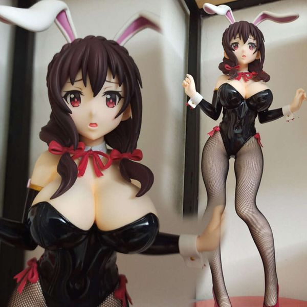 Игрушки для пальцев 37 см Freeing B-style Yunyun Bunny Ver 1/4 Scale Bunny Girl Взрослая девушка Фигурки Игрушки Коллекция ПВХ Аниме Модель Игрушки Куклы Подарки