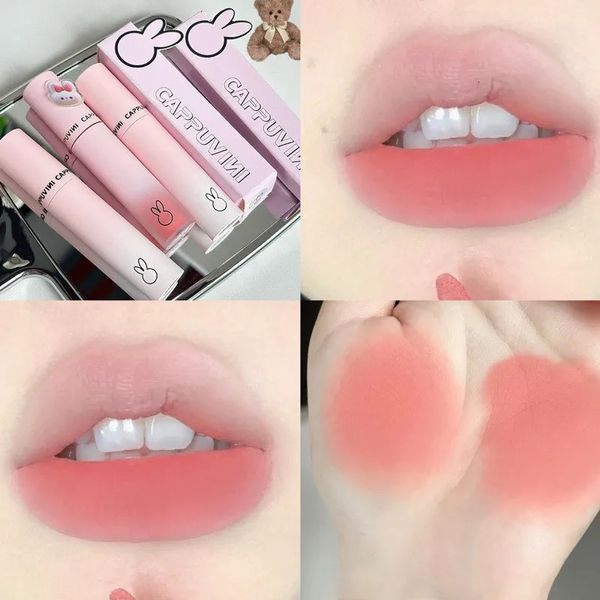 Lippenstift Velvet Matte Lip Mud Lippenstift Mousse Kastanienbraun Wasserdicht Langlebig Glatt Lipgloss Frauen Lippen Make-up Korea Cosmetics 231016