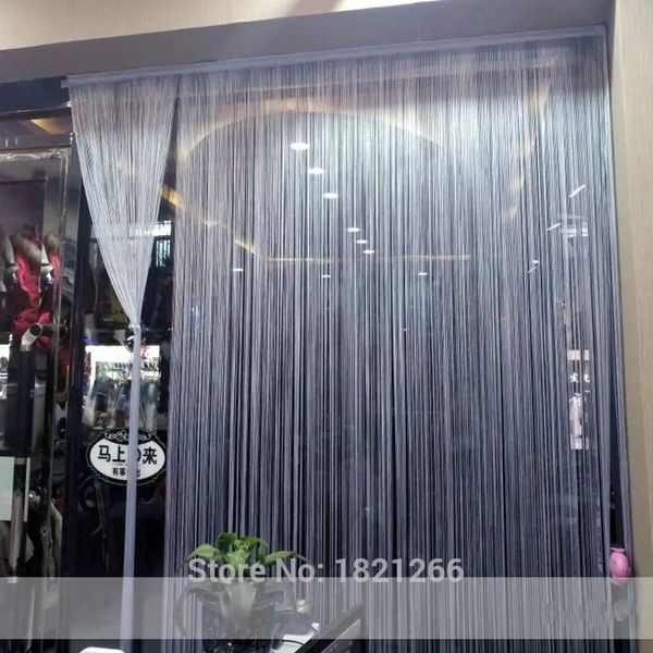 Tenda 300*280 CM Tenda a Corde Nero Bianco Verde Linea Classica Tenda Finestra Cieca Mantovana Divisorio Porta Decorativa 231018