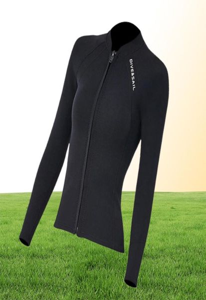 Costumi da bagno DIVE SAIL Donna Muta in neoprene Top a maniche lunghe Costume da bagno Camicia Donna AntiUV Pesca subacquea Mute da sub Giacca3201314