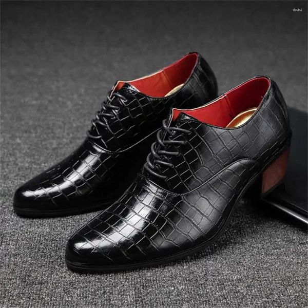 Sapatos de vestido de salto alto chave altura preto saltos branco homem masculino 47 48 tamanho tênis esportes clássicos