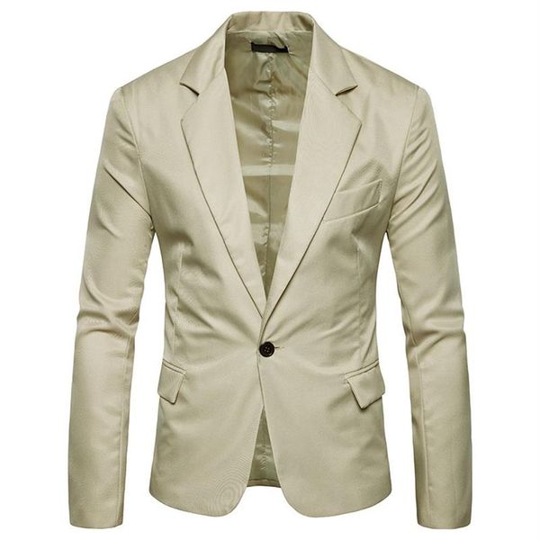 Jacke Blazer Blazer Männer Anzüge Für Mann Reine Farbe Neue Mode Herren Anzug Jacke Mantel X01175N