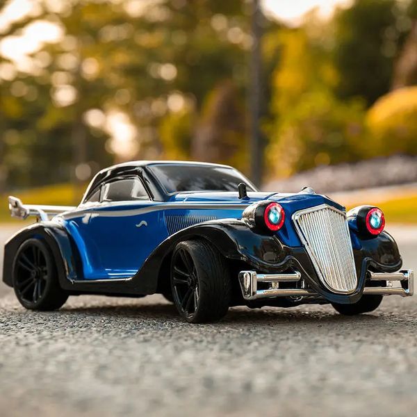 Druckgussmodell Q117 35 km h Rc Oldtimer 1 16 Fernbedienung 4WD Drift Racing Hochgeschwindigkeits-Stunt-Truck Spielzeug Geburtstagsgeschenk für Kinder 231017