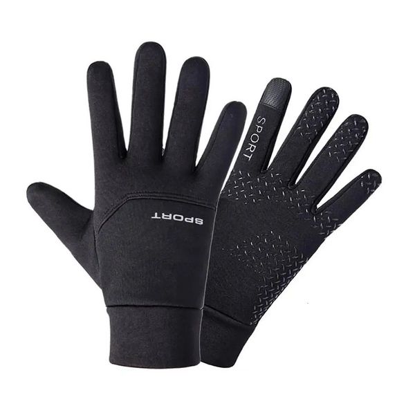 Luvas esportivas luvas de futebol à prova dwaterproof água aperto térmico outfield ciclismo jogador bicicleta campo esportes ao ar livre guantes moto 231018