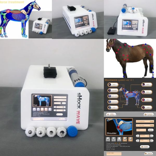 Аппарат ударно-волновой терапии ESWT для лошадей, лошадей, ветеринарный аппарат ударно-волновой терапии onda de choque