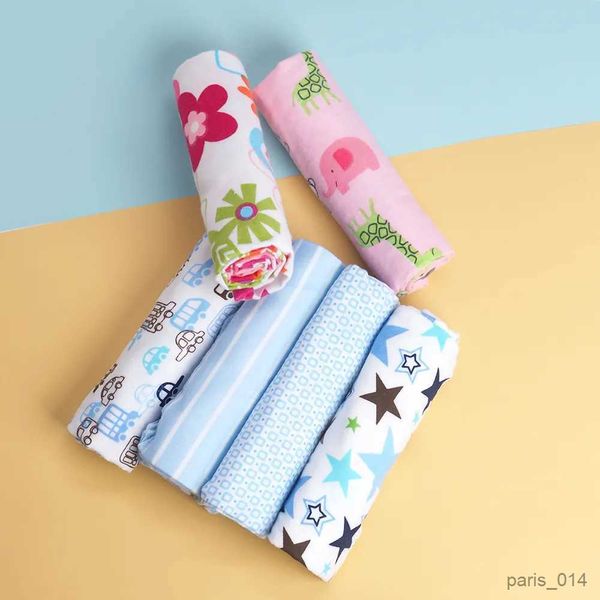 Decken 4 Teile/los Baby Decke Kinder Windeln Musselin Swaddle Baumwolle Flanell Windeln Für Neugeborene Kid Decken Neugeborenen Wrap