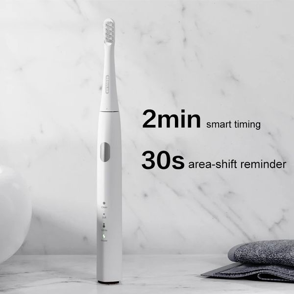 Toothbrush DRBei Sonic Electric ToothBrush Y1 Rechargeable 3 Models Waterproof Automatic Oral Cleaning Teeth with 2 Brush Heads For XiaoMi 231017