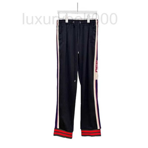 Pantaloni da uomo firmati anni '20 Autunno/Inverno Nuova uniforme scolastica Nastro con coulisse Pantaloni sportivi sportivi elastici per uomo e donna SGG4