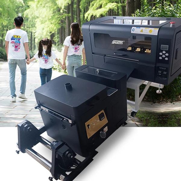 30 cm Transfer Pet Film Dtf Drucker Druckmaschine mit Pulverschüttler Xp600 A3 für T-Shirt Hoodie