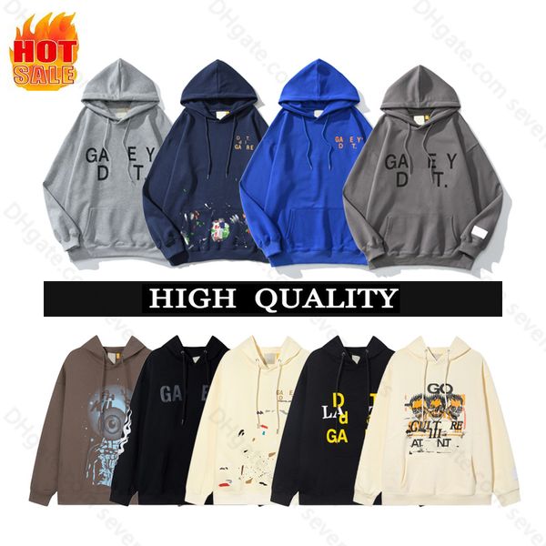 Designers Hoodies Galleryes Depts Hoody Mens Mulheres Moda Hoodie Inverno Homem Manga Longa Homens Mulheres Hoodie Roupas Combine todas as estações Tops GD #