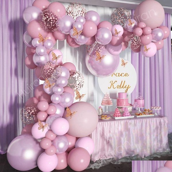 Altri articoli per feste per eventi Altri articoli per feste per eventi Farfalla Palloncino Ghirlanda Arco Kit Decorazione di compleanno Matrimonio per bambini Dhgarden Dhdnz