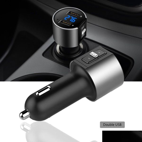 C26s carro bluetooth adaptador de rádio sem fio mp3 player qualidade superior mais carregador usb duplo 7-10 dias chegam entrega direta dhldi