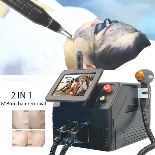 Máquina de remoção de tatuagem a laser picosegundo, interruptor q, pico nd yag, máquina de remoção de hiperpigmentação, diodo 808nm, remoção de pelos