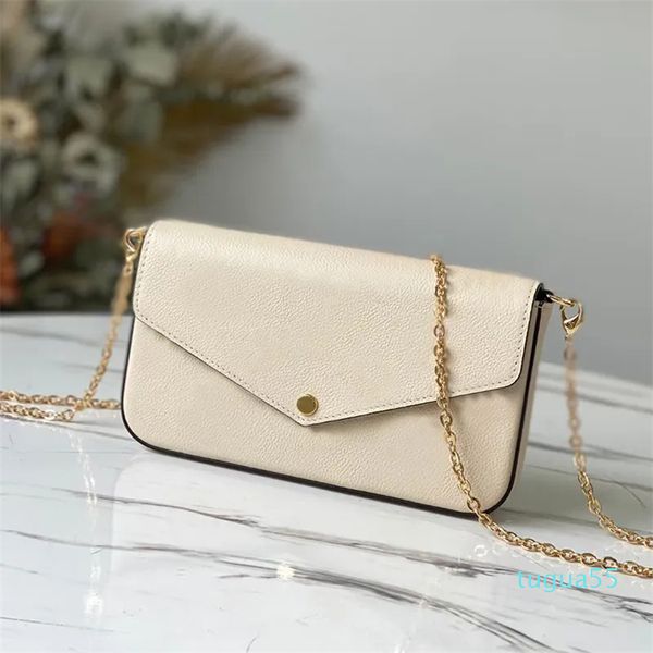 Bolsa corrente crossbody bolsa pochette carteira de couro designer pequena bolsa de ombro bolsa feminina