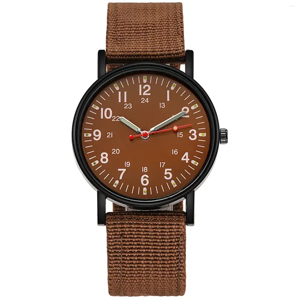 Orologi da polso Orologio elettronico sportivo per il tempo libero impermeabile con cinturino in nylon per il regalo di Natale di San Valentino