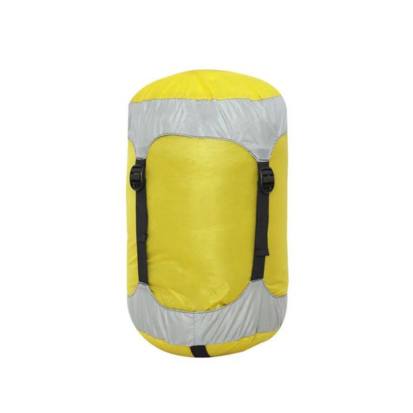 Schlafsäcke, ultraleicht, 20D-Nylon, Packsäcke, Kompressionssack für Schlafsack-Aufbewahrung, Upgrade mit Silikonbeschichtung, wasserdicht, Outdoor-Camping, 231018