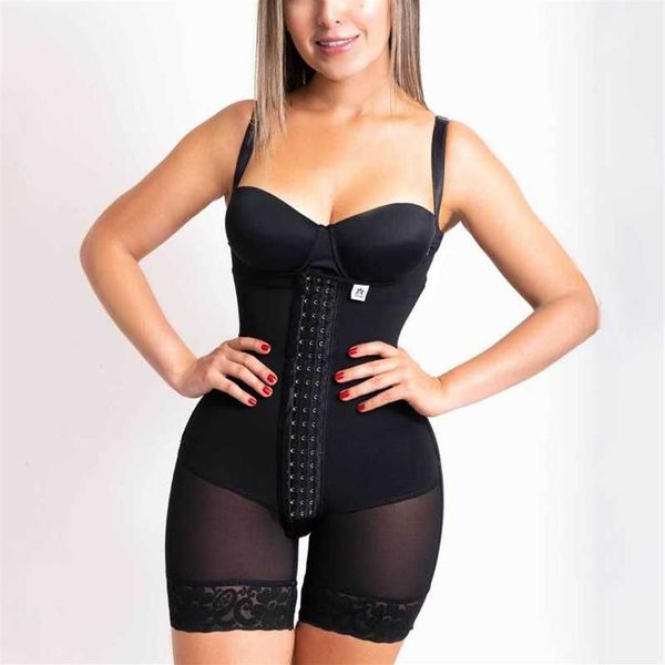 Intimo modellante da donna Fajas Colombiano Shapewear Dimagrante Pizzo Body Shaper Intimo correttivo Donna Body Dopo il parto Screma Cors194s