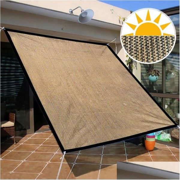 Shade Shade Outdoor Patio Sun Sail Rec Garden Net Balcony Summer Anti-Uv Shelter Markise Car Canopy 230330 Home Garden Patio, Dhgarden Dhply