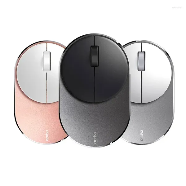 Mouse Rapoo M600G Multi Mode Wireless Bluetooth 3.0/4.0 e 2.4G Mouse ergonomico Gioco Home Fashion Business Office PC