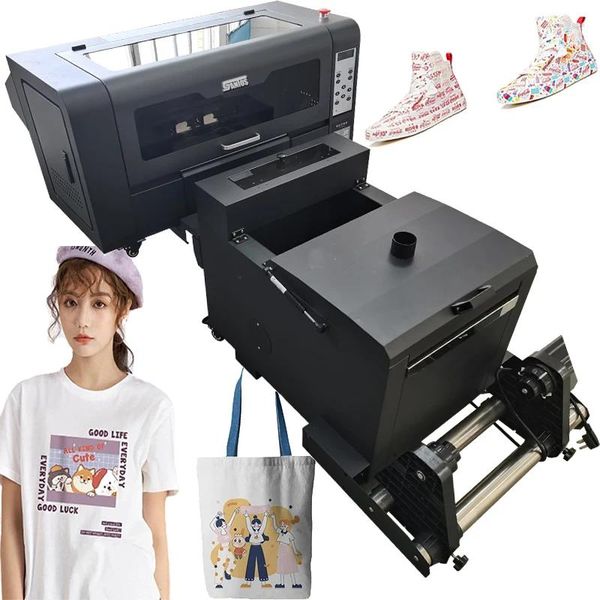 Chinesischer Hersteller Impresora Dtf 30 cm All-in-One A3 XP600 30 cm Maschinendrucker für T-Shirts