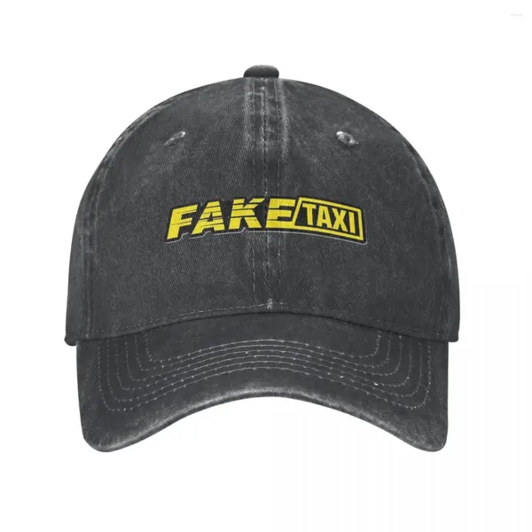 Ball Caps Vintage gewaschene Baumwolle Retro Fake Taxi Baseball Papa Sommer Herbst Snapback Cowboy Hüte Kappe