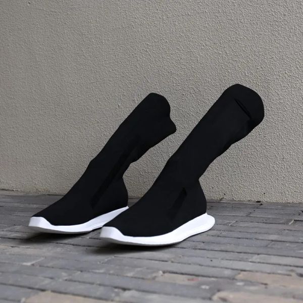 Balencaiiga носки, сапоги высочайшего качества на толстой эластичной хлопковой подошве, мужские высокие ботинки из ткани 23ss в стиле панк-рок, уличные кроссовки
