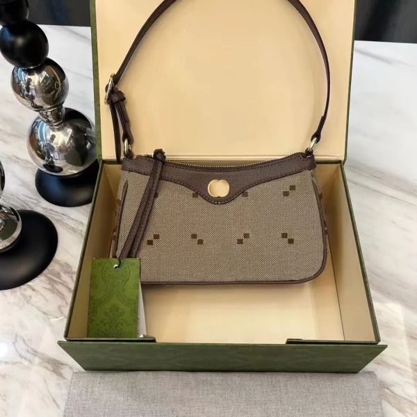 Kadın zincir çantalar 9918 lüks çanta küçük ophidia yüksek kaliteli çiçek tuval cüzdan deri adam cüzdan crossbody debriyaj omuz telefon siyah tasarımcı çanta