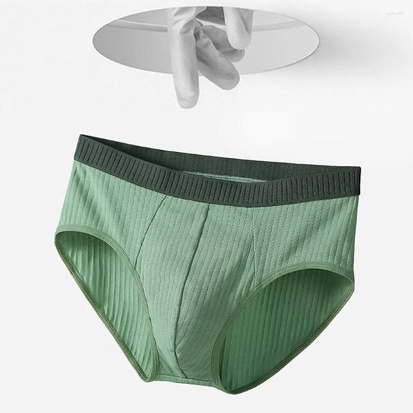 Mutande Uomo Sexy Bikini Hombre Lingerie Indumenti da notte Intimo Vita bassa U Pouch Boxer Slip Slim Traspirante