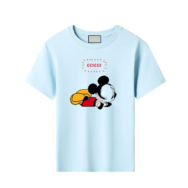 23 neue Top-Mode für Kinder aus reiner Baumwolle, klassischer G-Buchstabe, Jungen- und Mädchen-Designerkleidung, Kinder-T-Shirt, bedruckt, CHD2310187 esskids