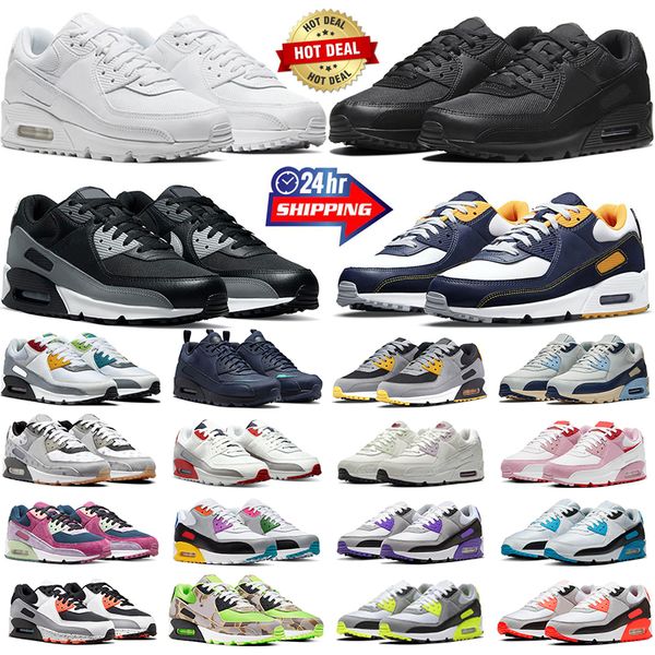 2024 Designer Running Shoes Homens Mulheres Triplo Branco Preto UNC Hyper Turquesa Total Laranja Verde Brilho Oregon Ducks Obsidian Mens Treinadores Sapatilhas Ao Ar Livre