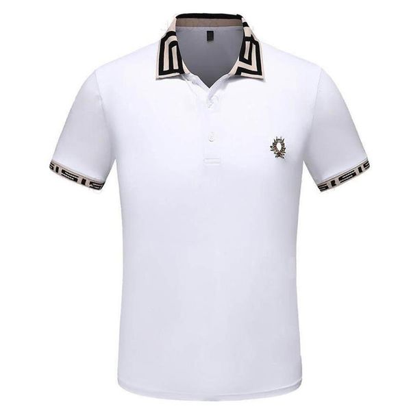 2021 designer marca polo camisa dos homens de luxo camisetas polos bordados florais alta rua famosa impressão poloshirts # jwq062816