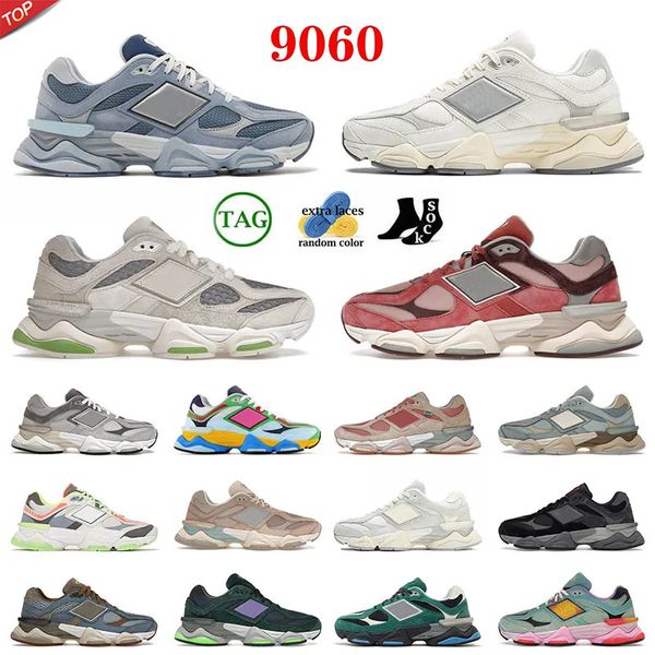 Athletic New OG 9060 tênis tênis de corrida masculino Balance Women Rain Cloud Grey Sea Salt Sal