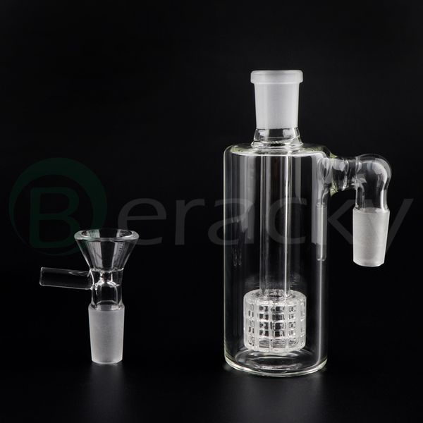 Nuovo raccoglitore di cenere di vetro Matrix Perc / Terp Tube con ciotola di vetro 4590 14mm 18mm per bong in vetro Dab Oil Rigs