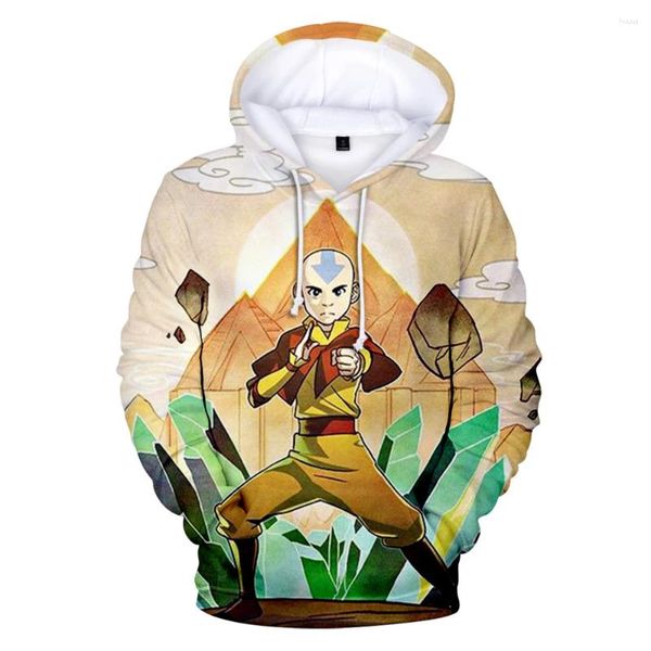 Herren Hoodies Anime Avatar: The Last Airbender 3D-gedruckte Herren/Damen Kinder Sweatshirts Herbstmode Freizeitkleidung