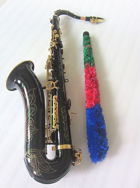 Nuovo sassofono tenore nero T-902 strumento musicale Bb Sax corpo in ottone di alta qualità Con accessorio custodia