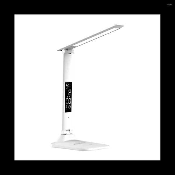 Lâmpadas de mesa 30LED Personalidade Square Desk Iluminação Lâmpada Simples Leitura 2000mAh Recarregável Cabeceira para Trabalho de Estudo