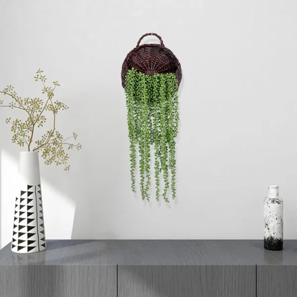 Dekorative Blumen, künstliche Rattan-Pflanze, lebendige saftige Fruchtranken-Wandbehänge für farbenfrohe Heimdekoration, exquisite Form