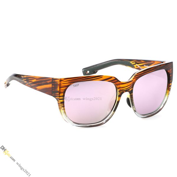 Designer-Sonnenbrillen für Frauen Costas Sonnenbrille Polarisierte Linsenstrandbrille UV400 Hochwertiger TR-90-Silicon-Rahmen-Wasserfrau; Geschäft/21417581