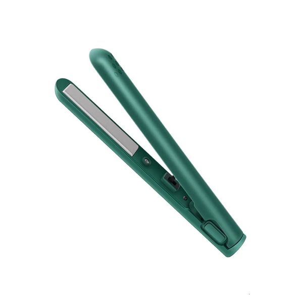 Щипцы для завивки мини-USB Портативный беспроводной выпрямитель для волос Бигуди Аккумуляторная щипцы для завивки выпрямляющих утюжков Профессиональный инструмент для сплит-укладки 231017
