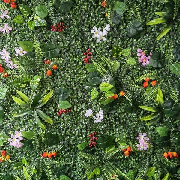 Декоративные цветы 40 60 см искусственные растения газон фон Po стена трава лист свадебное украшение зеленый ковер газон домашний декор поддельные
