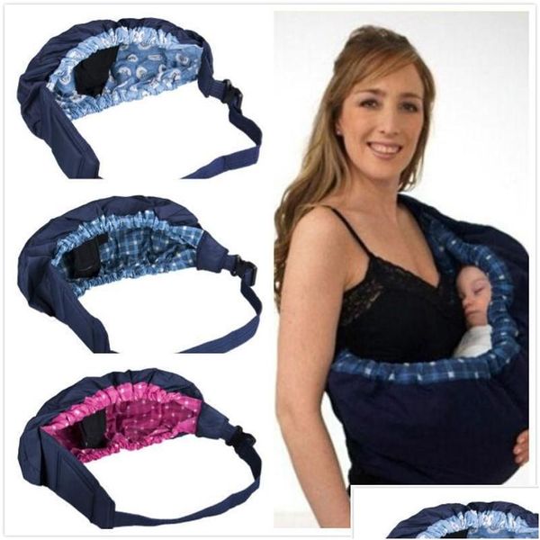 Marsupi, Zaini a imbracatura Pudcoco Imbracatura per bambini Marsupio Avvolgente Ddling Per bambini Infermieristica Papoose Marsupio Anteriore Carry For Born Infant Baby, Dhxfh