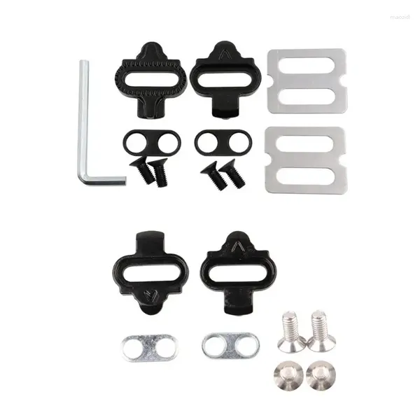 Pedais de bicicleta MTB Mountain Cleat Bicycle Set Plate para S HI M A SPD